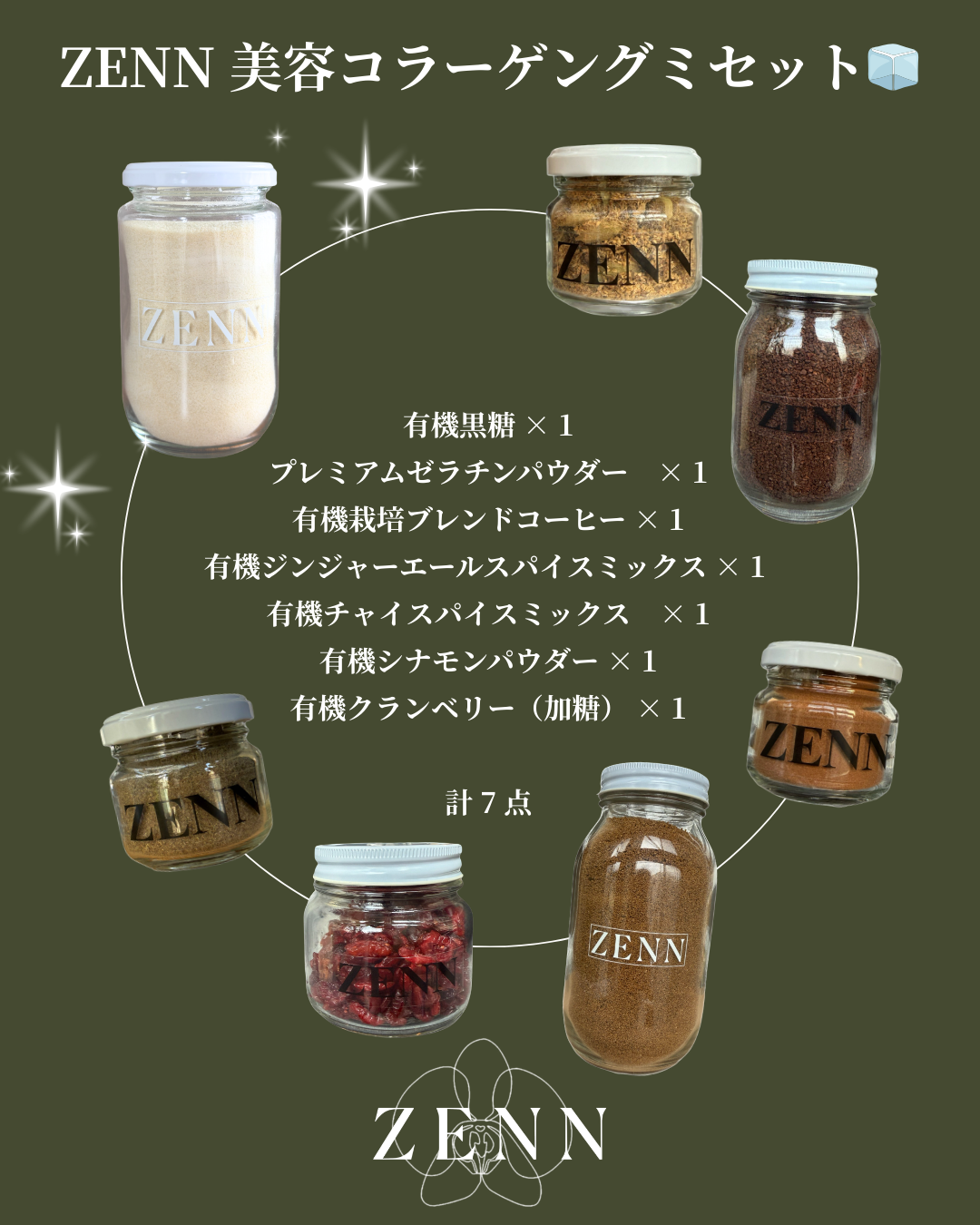 ZENN 美容コラーゲングミセット🧊